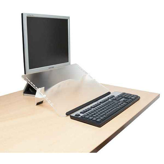 Ergonomic Cafe Clear Copy Adjustable Holder