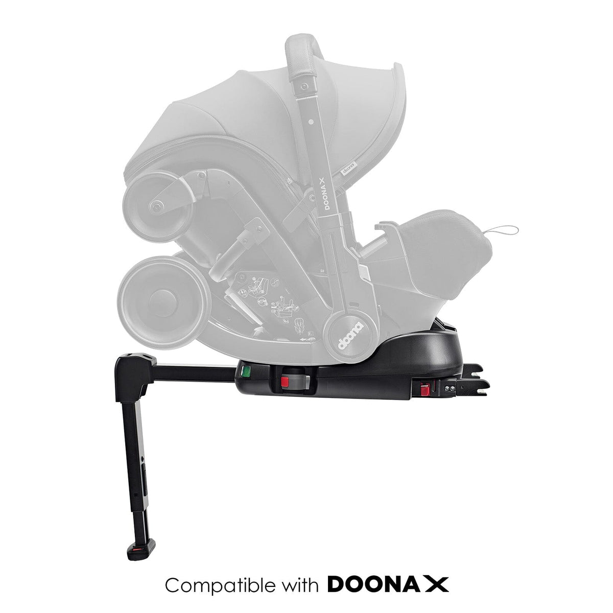 Doona X Car Seat & ISOFIX Nitro Black