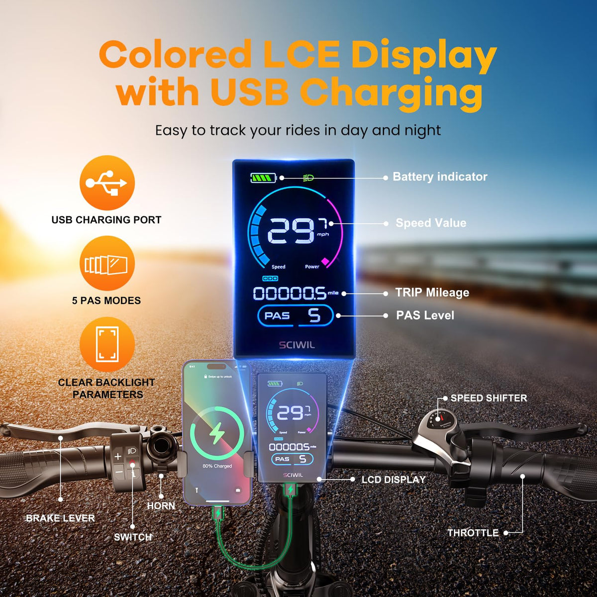 EUYBIKE Folding Electric Bike for Adults with Peak 1000W Motor, 48V 20AH Battery up to 80 Miles, 20" Fat Tire All Terrain Ebike