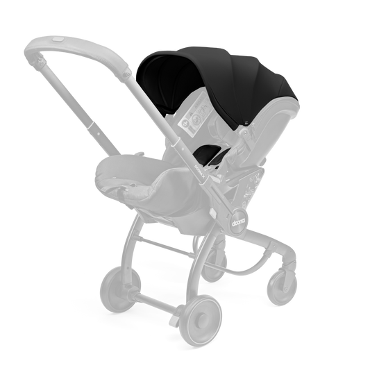Doona X Canopy & Shoulder Pads Set  Nitro Black