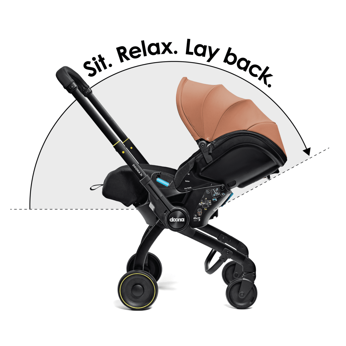Doona X Car Seat & ISOFIX Terracotta