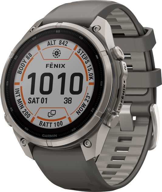 Garmin Fenix 9 Pro inReach SOLAR 51mm Multisport Watch - Grey
