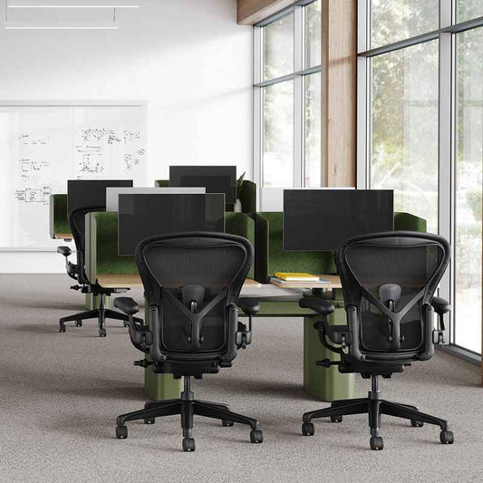Herman Miller Aeron Chair, Onyx - Size B